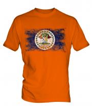 Belize Distressed Flag Mens T-Shirt