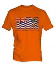 British Indian Ocean Territory Distressed Flag Mens T-Shirt