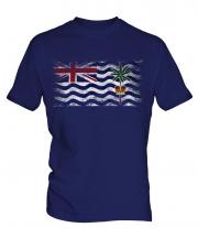 British Indian Ocean Territory Distressed Flag Mens T-Shirt