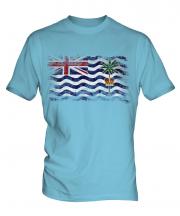 British Indian Ocean Territory Distressed Flag Mens T-Shirt