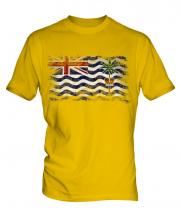 British Indian Ocean Territory Distressed Flag Mens T-Shirt