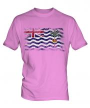 British Indian Ocean Territory Distressed Flag Mens T-Shirt