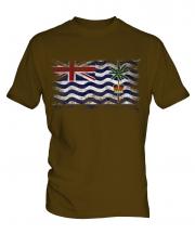 British Indian Ocean Territory Distressed Flag Mens T-Shirt