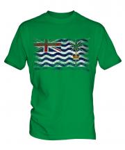 British Indian Ocean Territory Distressed Flag Mens T-Shirt