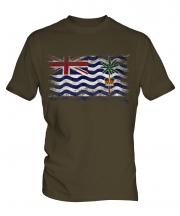 British Indian Ocean Territory Distressed Flag Mens T-Shirt