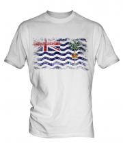 British Indian Ocean Territory Distressed Flag Mens T-Shirt
