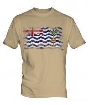 British Indian Ocean Territory Distressed Flag Mens T-Shirt