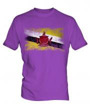 Brunei Distressed Flag Mens T-Shirt