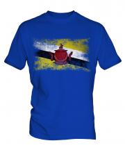 Brunei Distressed Flag Mens T-Shirt