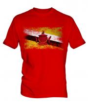 Brunei Distressed Flag Mens T-Shirt
