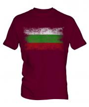 Bulgaria Distressed Flag Mens T-Shirt