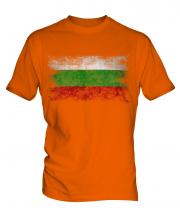 Bulgaria Distressed Flag Mens T-Shirt