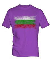 Bulgaria Distressed Flag Mens T-Shirt