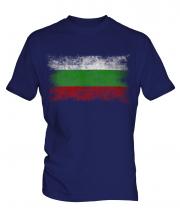 Bulgaria Distressed Flag Mens T-Shirt