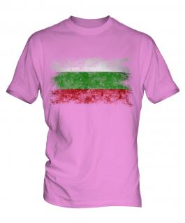 Bulgaria Distressed Flag Mens T-Shirt