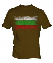 Bulgaria Distressed Flag Mens T-Shirt