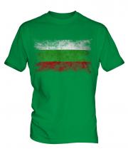 Bulgaria Distressed Flag Mens T-Shirt