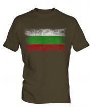 Bulgaria Distressed Flag Mens T-Shirt