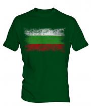 Bulgaria Distressed Flag Mens T-Shirt