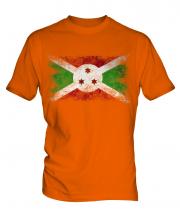 Burundi Distressed Flag Mens T-Shirt