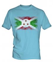 Burundi Distressed Flag Mens T-Shirt