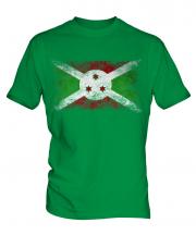 Burundi Distressed Flag Mens T-Shirt