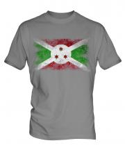 Burundi Distressed Flag Mens T-Shirt