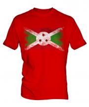 Burundi Distressed Flag Mens T-Shirt