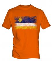 Buryatia Distressed Flag Mens T-Shirt