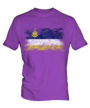 Buryatia Distressed Flag Mens T-Shirt