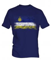 Buryatia Distressed Flag Mens T-Shirt