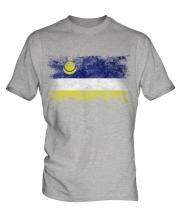 Buryatia Distressed Flag Mens T-Shirt