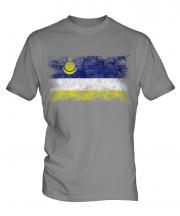 Buryatia Distressed Flag Mens T-Shirt