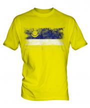 Buryatia Distressed Flag Mens T-Shirt