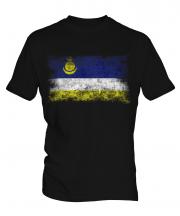 Buryatia Distressed Flag Mens T-Shirt