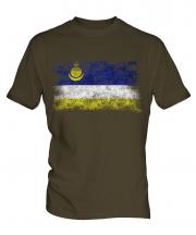 Buryatia Distressed Flag Mens T-Shirt