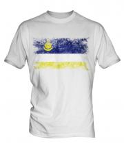 Buryatia Distressed Flag Mens T-Shirt
