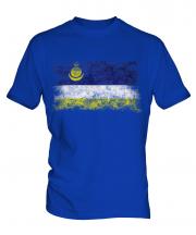 Buryatia Distressed Flag Mens T-Shirt