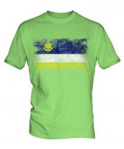 Buryatia Distressed Flag Mens T-Shirt