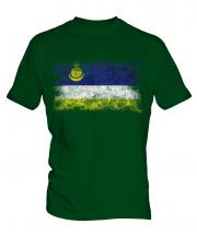 Buryatia Distressed Flag Mens T-Shirt