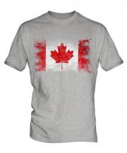 Canada Distressed Flag Mens T-Shirt