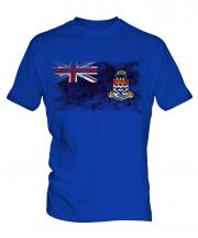 Cayman Islands Distressed Flag Mens T-Shirt