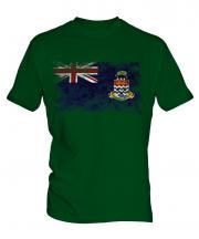Cayman Islands Distressed Flag Mens T-Shirt