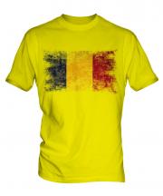 Chad Distressed Flag Mens T-Shirt