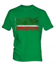 Chechen Republic Distressed Flag Mens T-Shirt