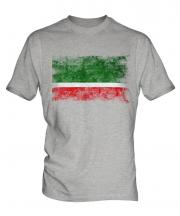 Chechen Republic Distressed Flag Mens T-Shirt
