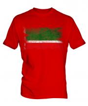 Chechen Republic Distressed Flag Mens T-Shirt