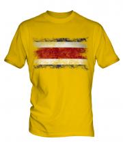 Costa Rica Distressed Flag Mens T-Shirt