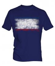 Crimea Distressed Flag Mens T-Shirt
