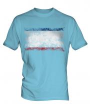 Crimea Distressed Flag Mens T-Shirt